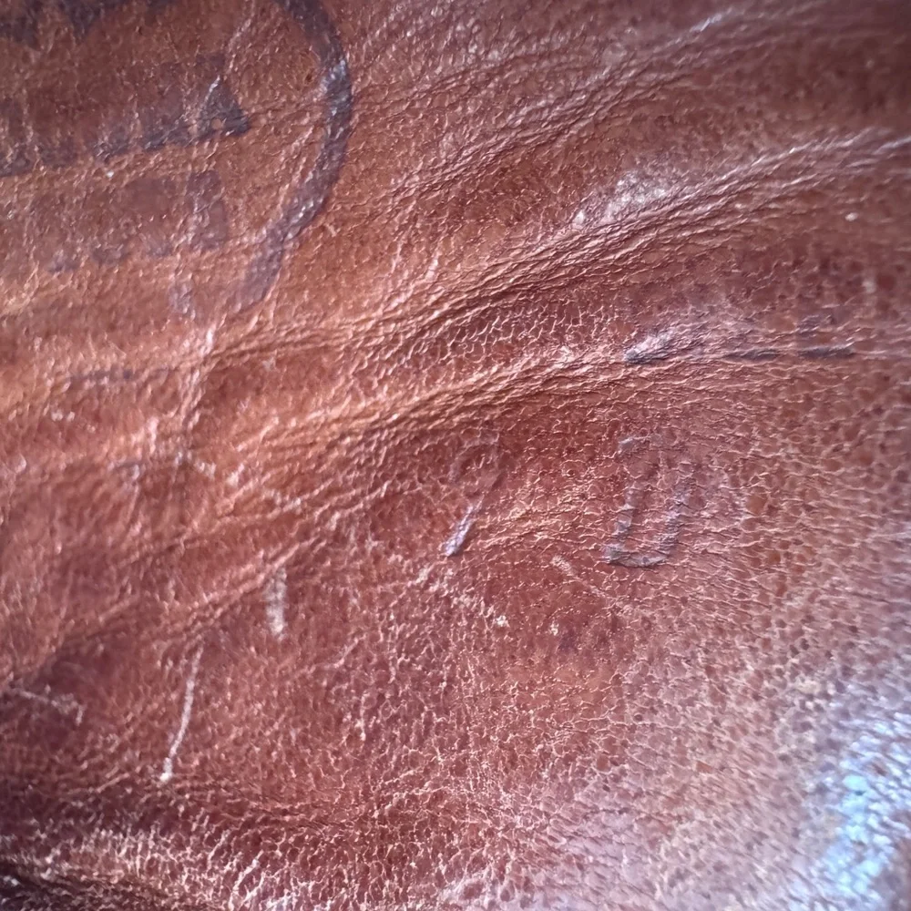 Vintage Nocona Brown Leather Boots‎ Western Cowboy Men's Size 9D